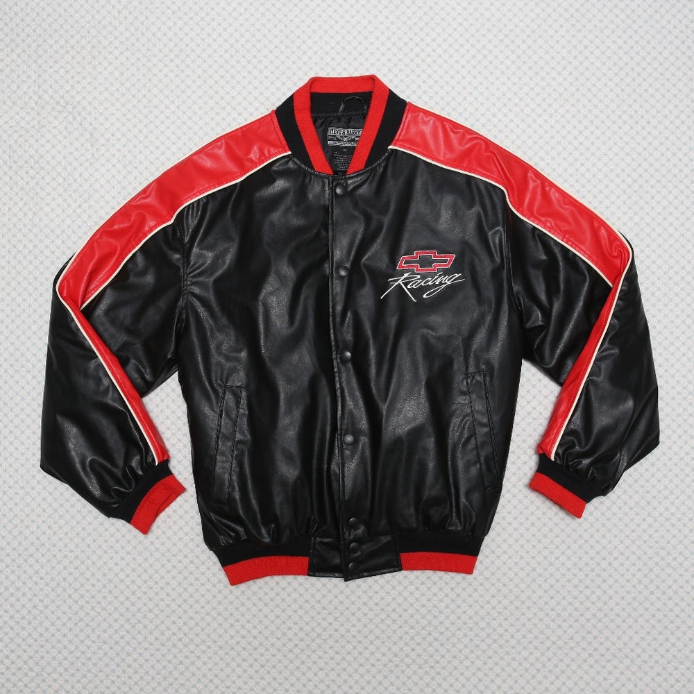 Steve & Barry's Chevy Racing Snap-button Jacket - Picture 2 of 8